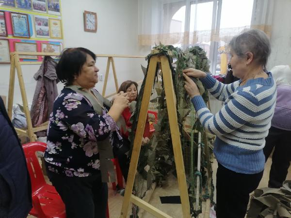 На днях осетили группу волонтеров «Виктория» Азнакаевского района