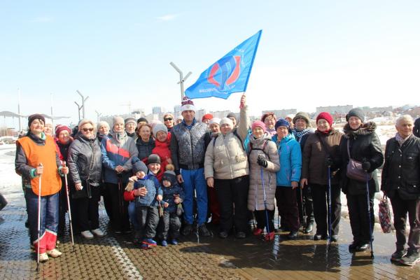 Набережные Челны присоединились к Всероссийской акции  «10000 шагов к жизни»