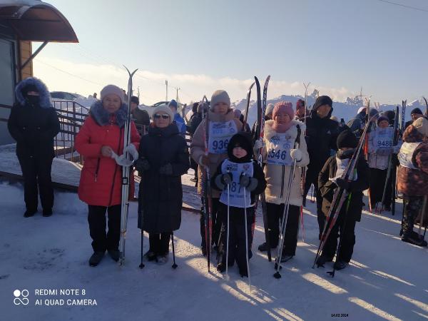 И мы на лыжах