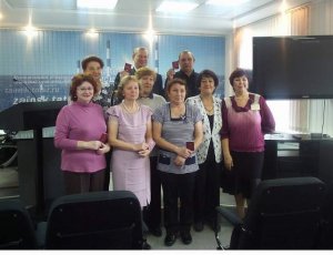 Вручение пенсионного удостоверения