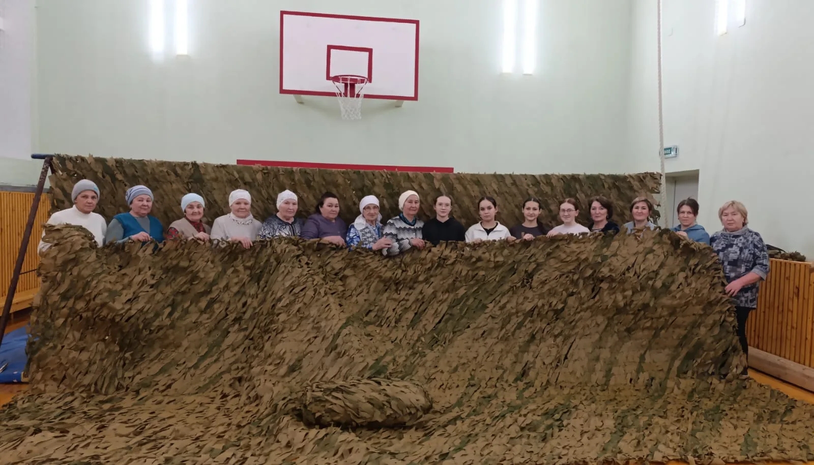 Помощь защитникам на СВО от пенсионеров Балтасинского района