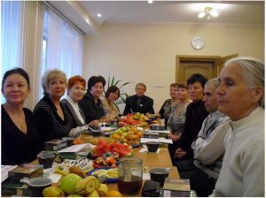 Чествование активистов Союза пенсионеров