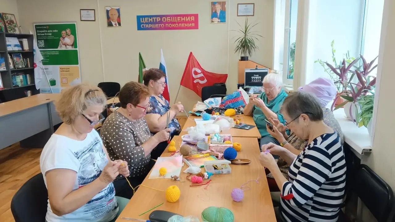 Занятие в Университете третьего возраста Занятие в Университете третьего возраста