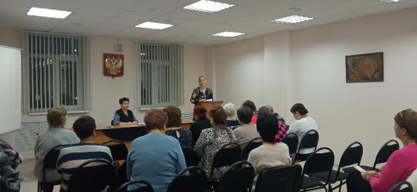 Занятия в Университете Третьего возраста