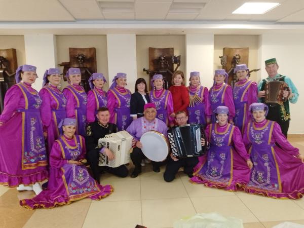 Участие на фестивале «Балкыш» Азнакаевских ветеран.