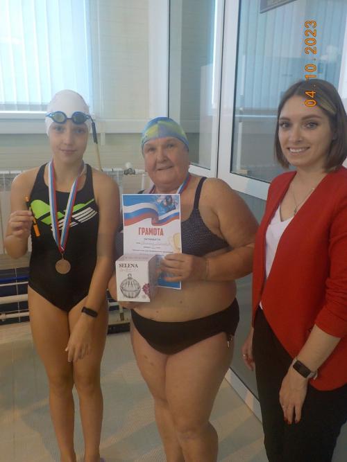 Соревнования по плаванию «Связь поколений»