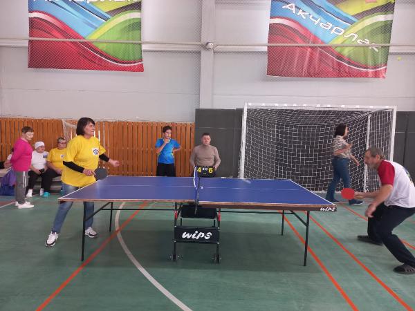 Соревнования по настольному теннису  «Связь поколений»