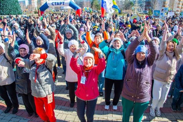 Акция «10 000 шагов к здоровью» в Нижнекамском районе