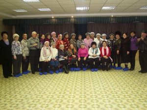 Встреча ветеранов района