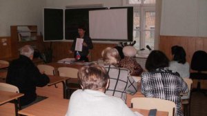 Пенсионеры Азнакаево в Университете третьего возраста