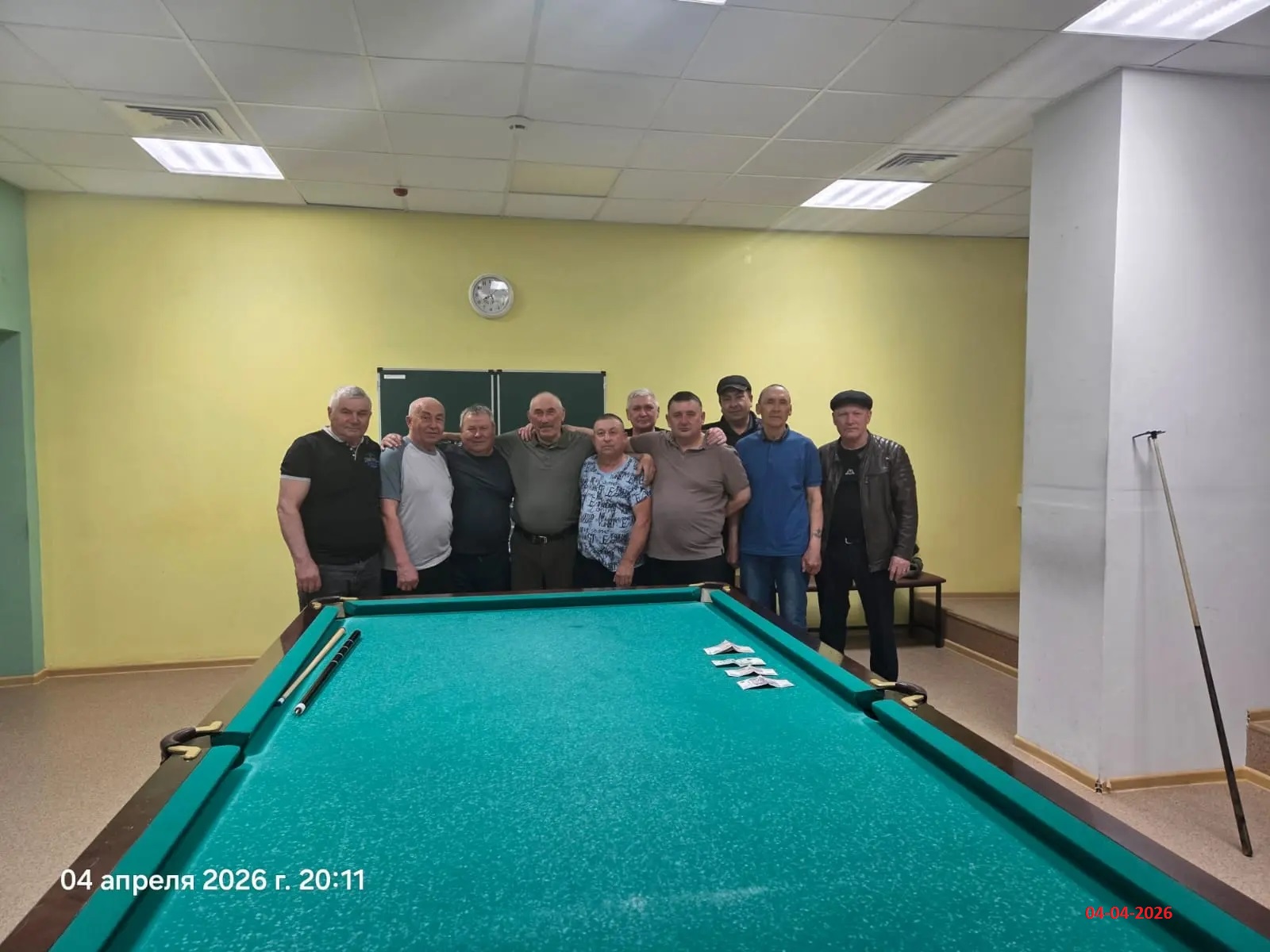 Соревнования по бильярду среди пенсионеров Соревнования по бильярду среди пенсионеров