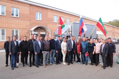 Участники ЦОСП Азнакаевского района приняли участие в сборе гуманитарной помощи для участников СВО