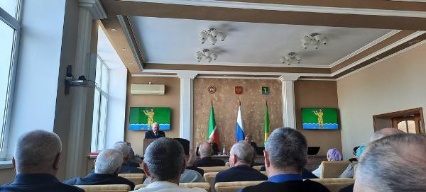 Совместное собрание местного отделения СПР с Советом ветеранов района 